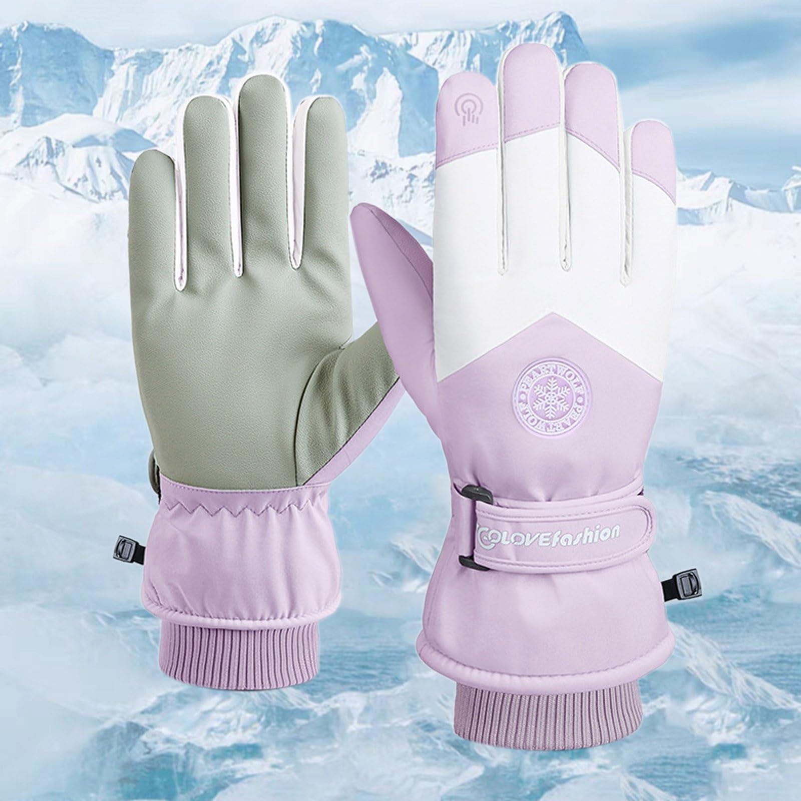 Amazon | スキーグローブ メンズ TXWZM スノーボード グローブ スキー